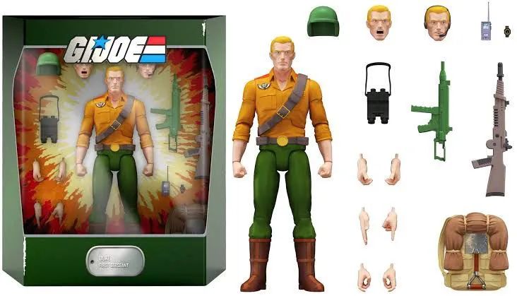 Boneco G.I. Joe Duke Super7 Ultimates Figure  - Foto 5