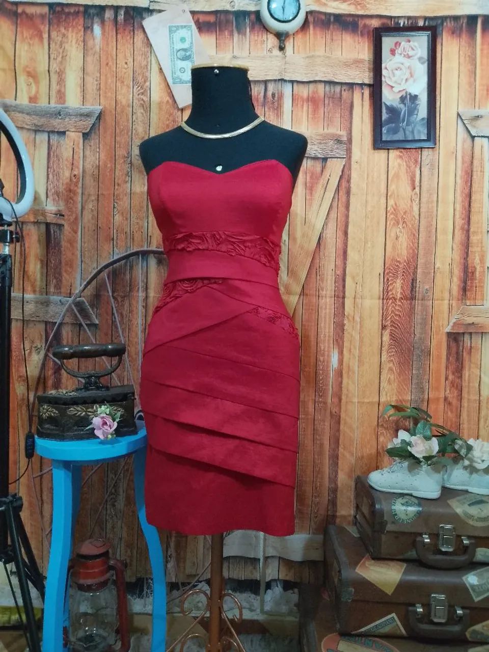 Lindo vestido P/elastano  - Foto 2