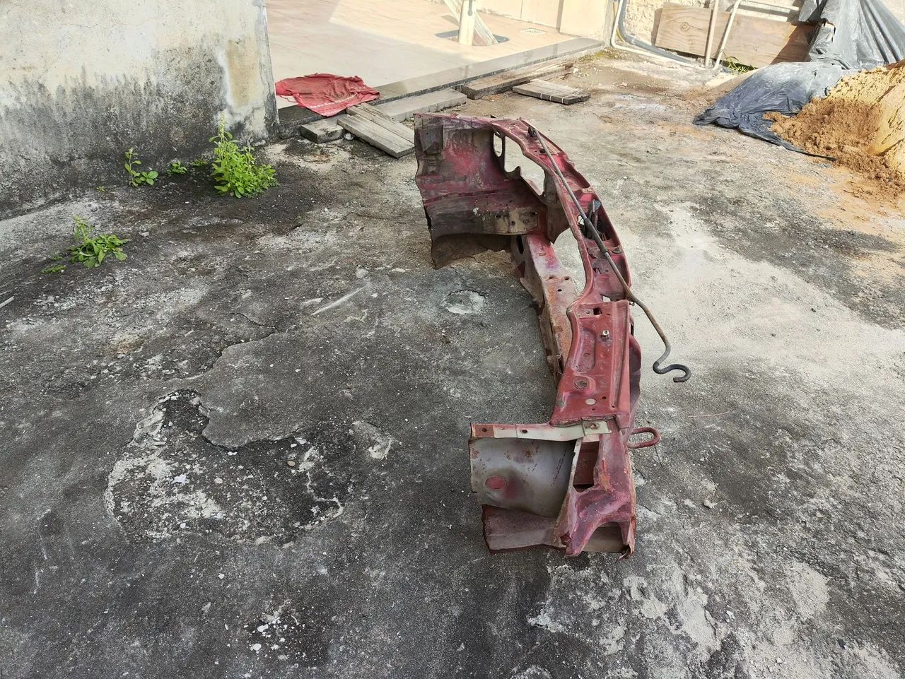 Mini frente  Santana 2001 2007