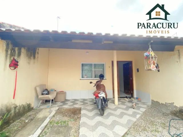 Vendo casa de dois quartos próximo à rodoviária de Paracuru.