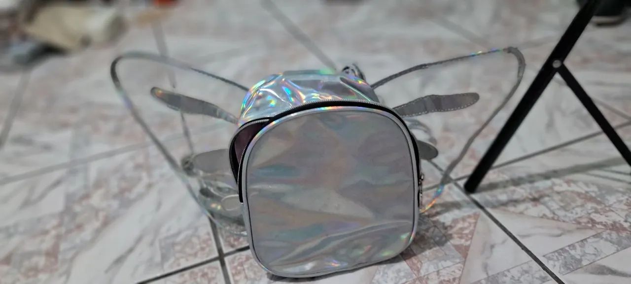 Mochilinhas holográficas