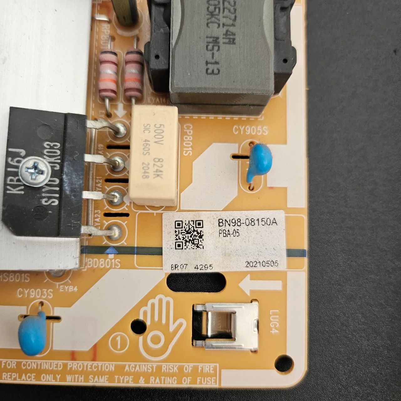 Placa Fonte TV Samsung - BN98-08150A (BN44-01054E / BN44-01054F) - Foto 3