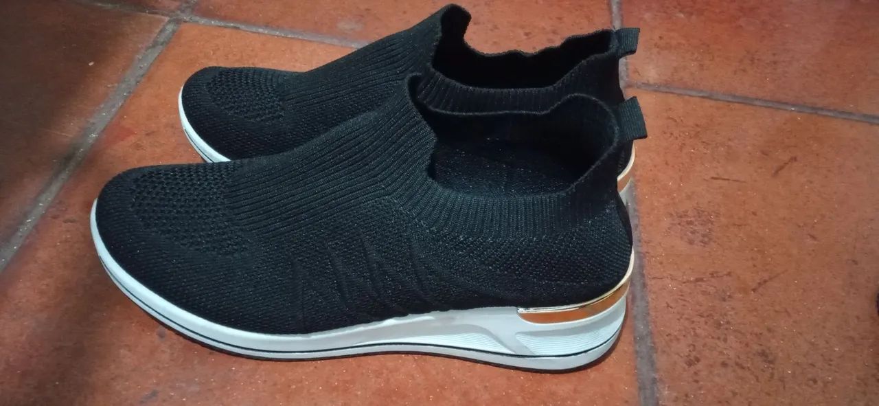 Tênis Slip On Preto - Conforto e Estilo - Foto 2
