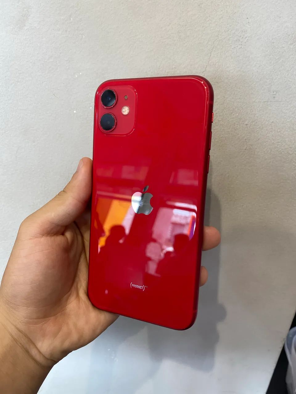 iPhone 11 seminovo 64 gb vermelho 94% super conservado