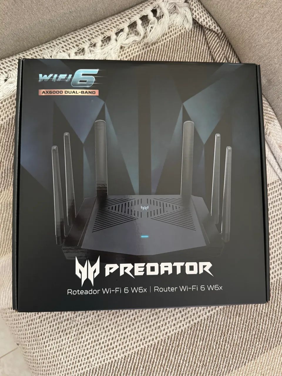 Roteador Acer W6X 2.4 e 5GHz, 6 antenas High-tech 