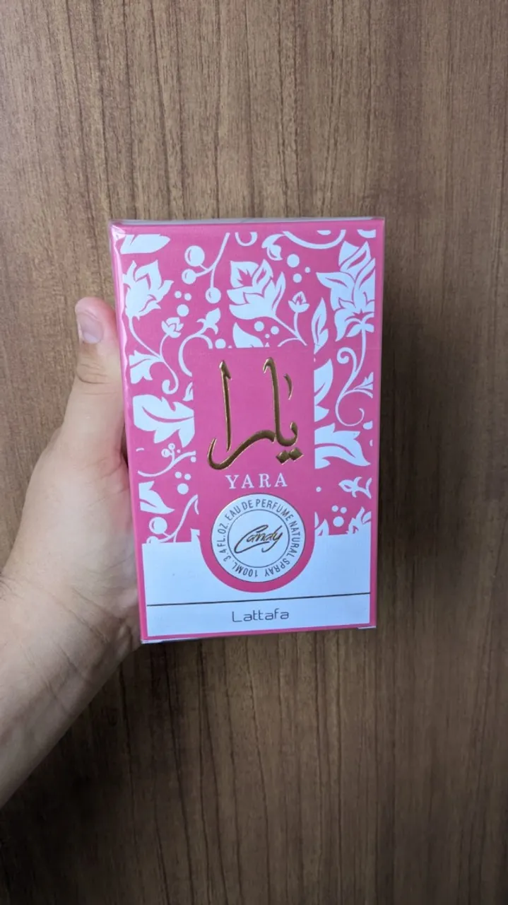 Perfume Arabe Femino Yara Candy Lattafa 100ml Original Lacrado