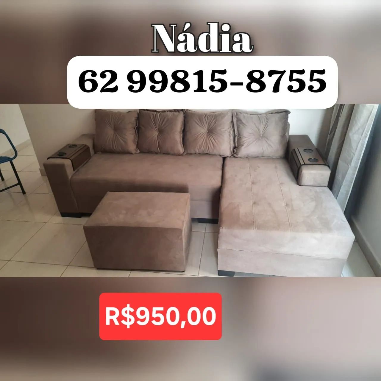 SOFÁ == SOFÁS R$950,00