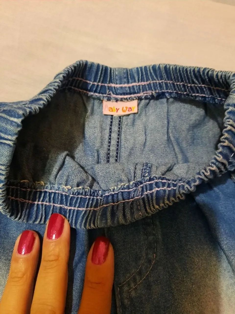 calça jeans infantil - Foto 4