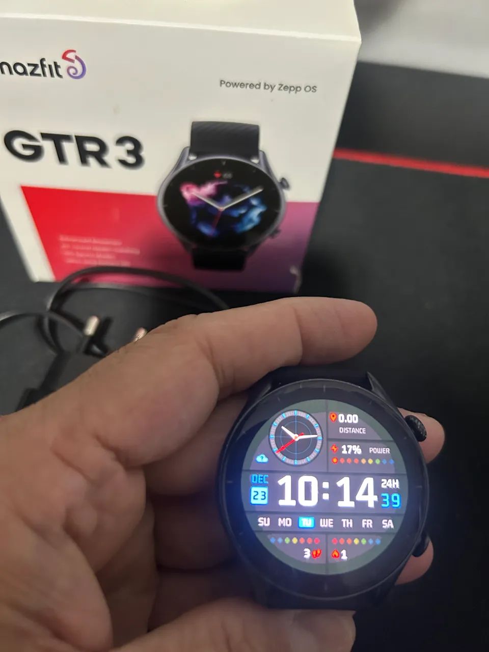 Relógio Amazfit GTR3 (usado) com nota fiscal  - Foto 4