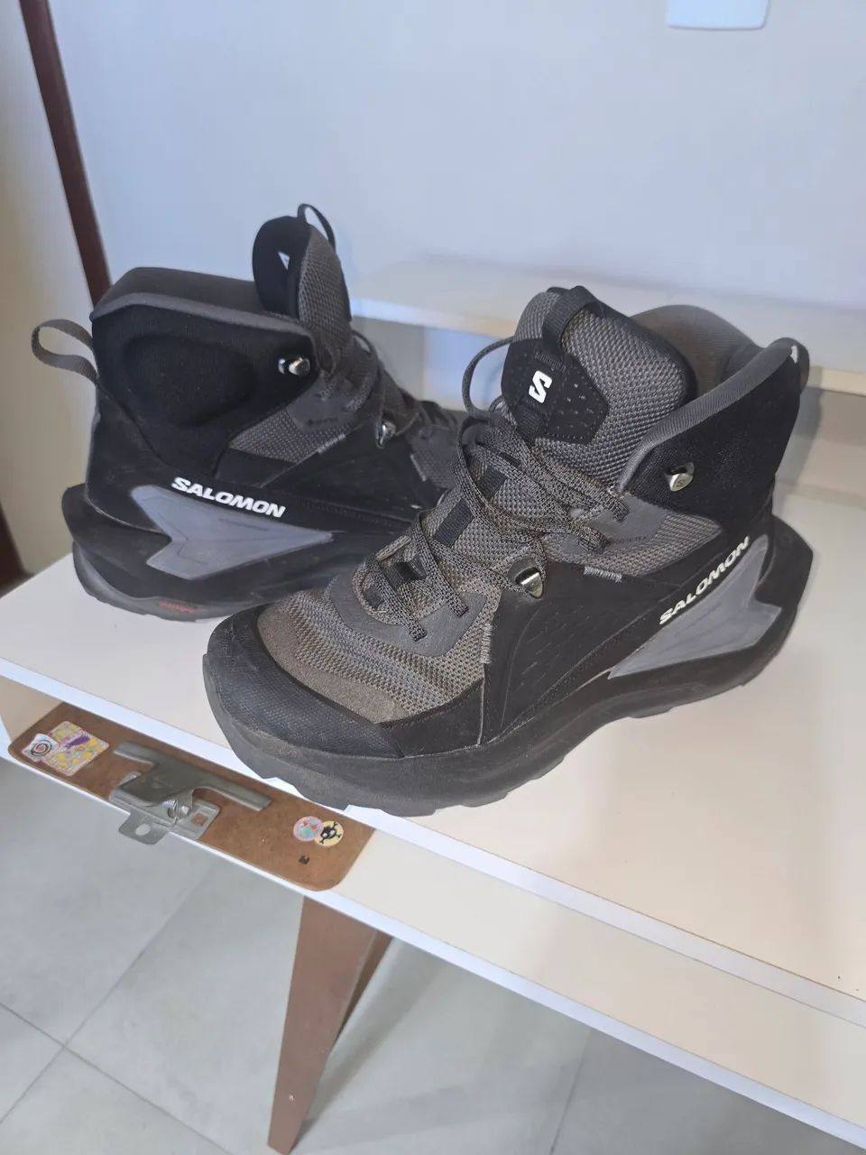 Bota Salomon Elixir Mid Gore-tex Masculina 42 BR - Foto 2