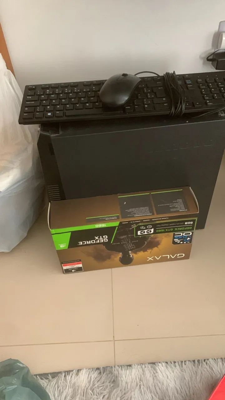 Computado completo i7 4th 16gb de memória ssd e placa 1660 