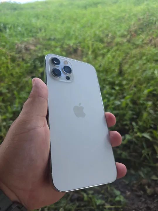 Apple IPhone 12 PRO MAX Brancoaceito troca passo cartão