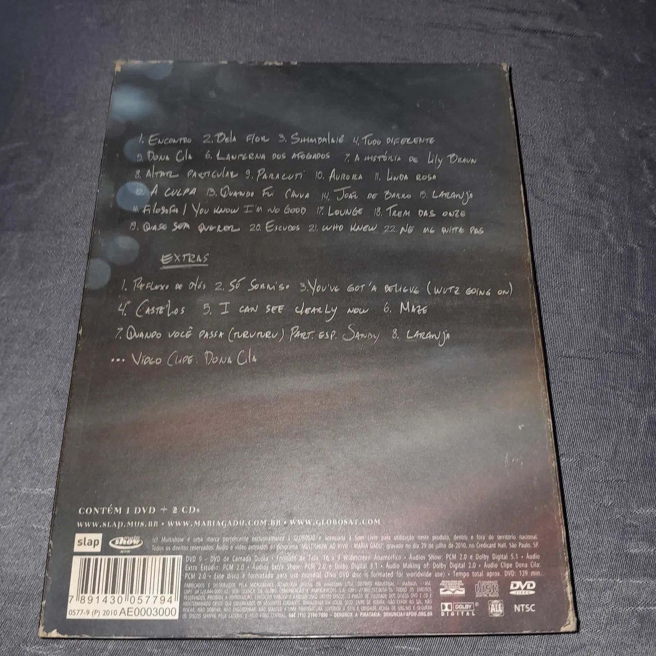 Dvd + 3 cds Maria gadú  - Foto 3