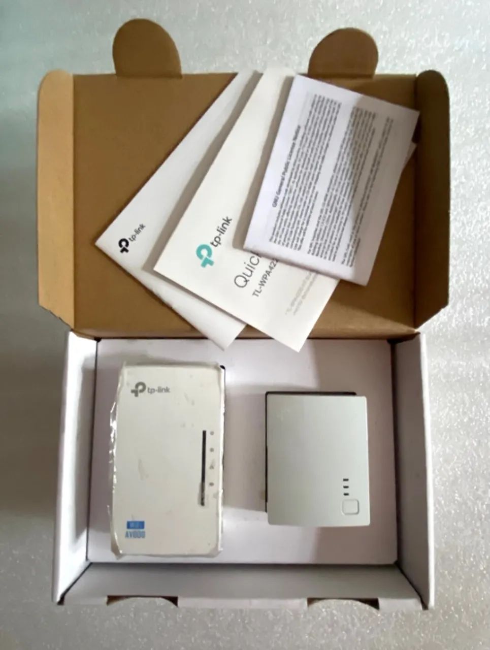 Kit Tp-link Powerline Av600 Extensor Rede Tomada Elétrica - Foto 2