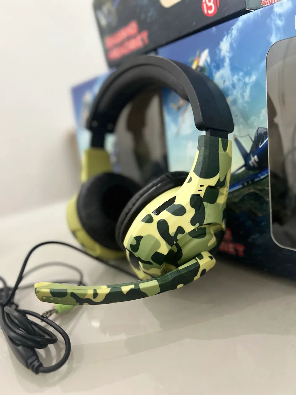 FONE GAMER headset  com microfone camuflado  - Foto 2