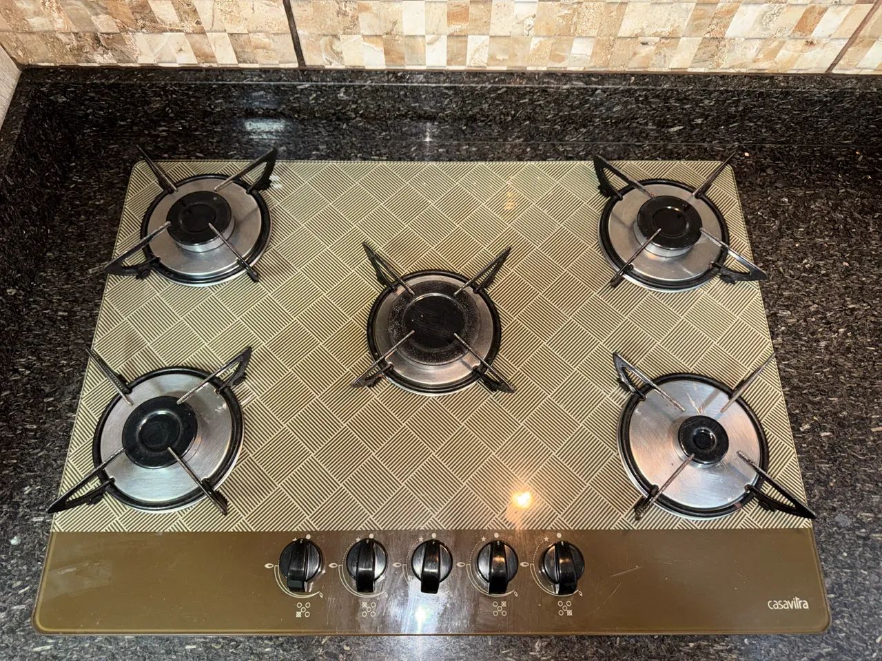 Cooktop 5 bocas casavitra