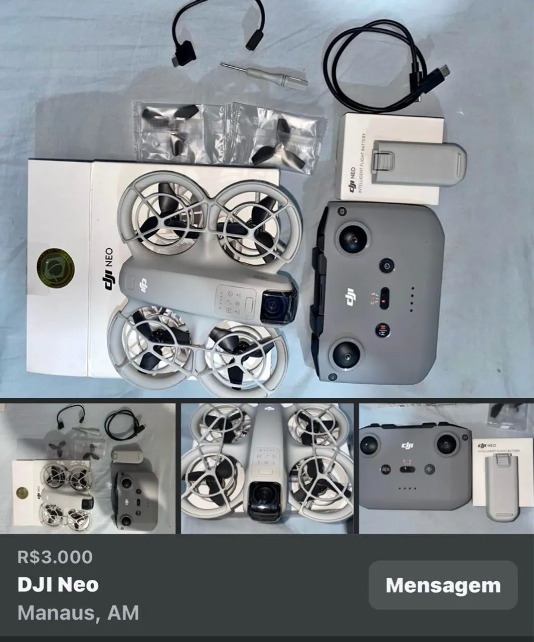 Drone DJI Neo - Novo