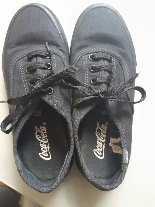 Tênis Coca-Cola Preto - Foto 3
