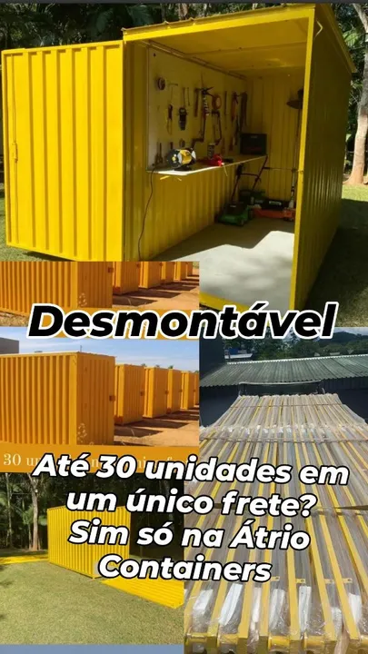 Container para obra DESMONTÁVEL