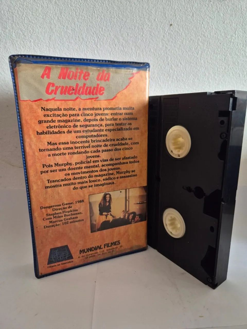 VHS A Noite da Crueldade Legendado Original - Foto 2