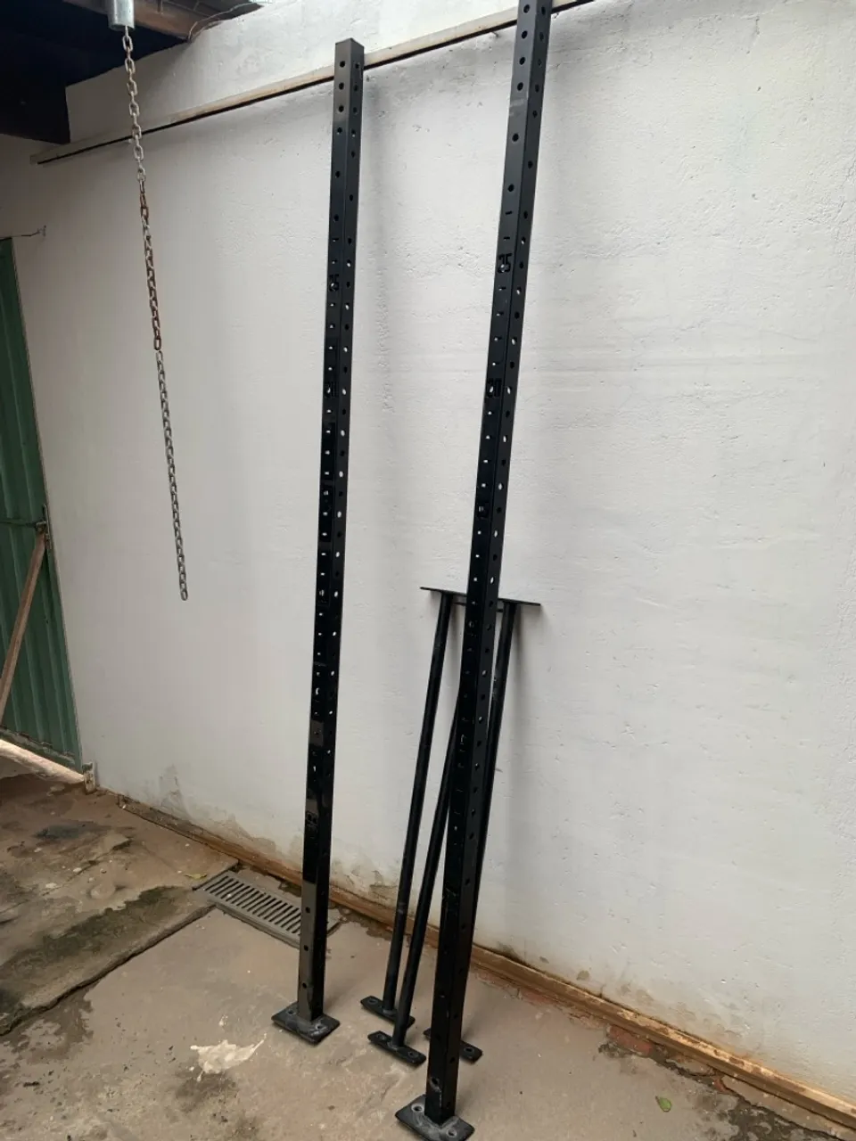 Suporte para Barra de Musculação