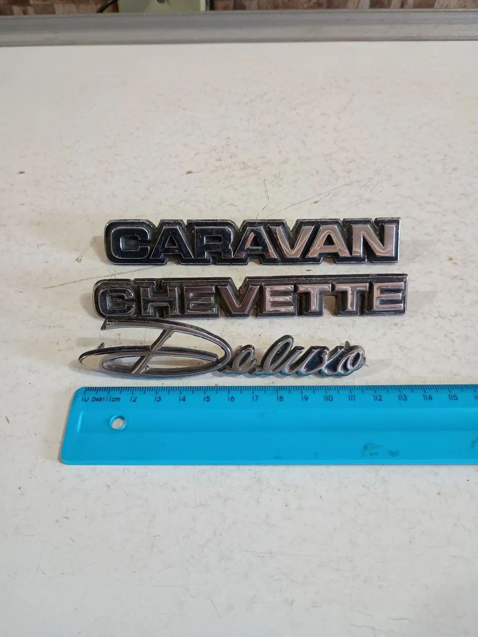 Emblemas Chevrolet Delux Caravan - Foto 4