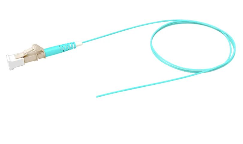  Pigtail Simplex Multimodo OM4 LC/UPC 1,50 Metros (kit 8pçs)