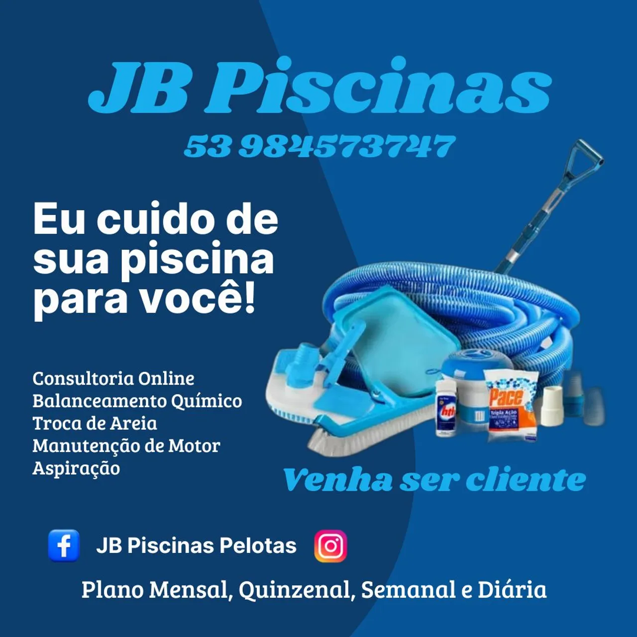 JB Piscinas - Cuidados Completos para sua Piscina!