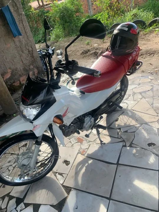 Moto Honda pop110i Branca - Foto 6