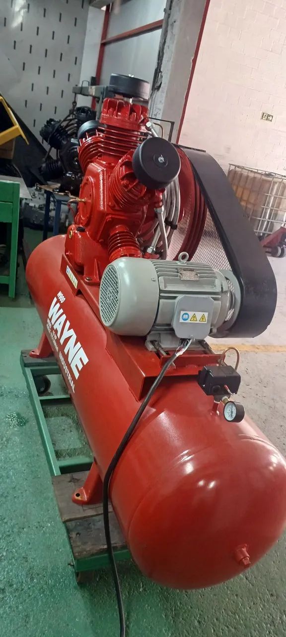 Compressor de Ar Wayne W900 15 HP 45LT - Industrial - Foto 3