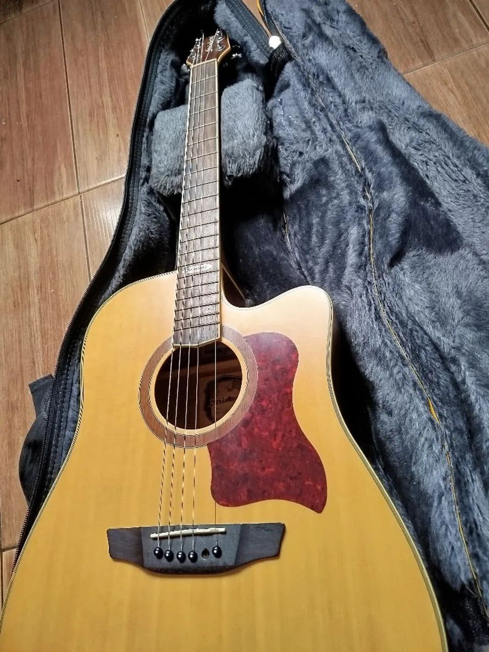 Violão Folk Stringberg SD20C + Bag e Capo - Foto 2