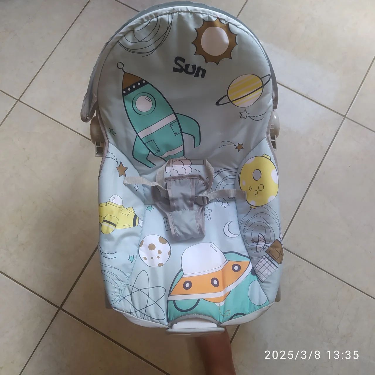 Cadeirinha de bebê conforto - Astronauta