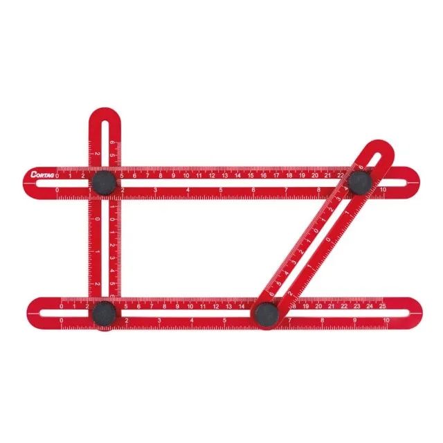 GABARITO ANGULAR MULTIFUNÇÃO PLÁSTICO - CORTAG - Foto 3
