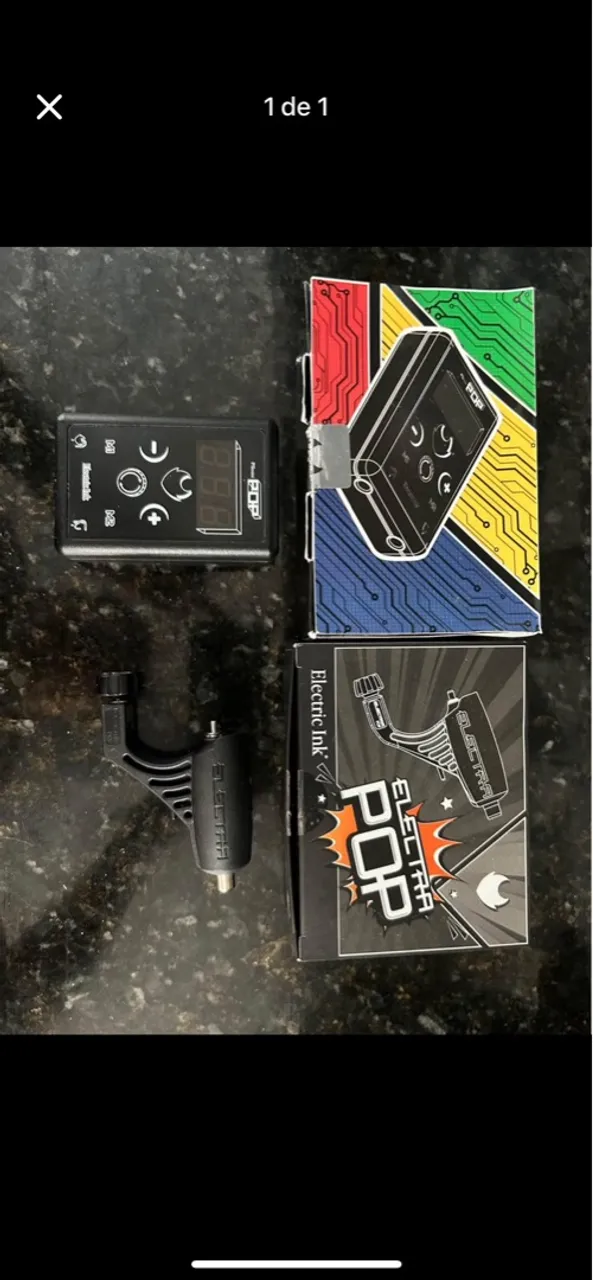 Kit Tattoo Eletra Pop Completo