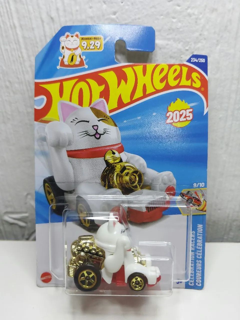 Hot Wheels - Feline Lucky / Celebration Racers 9/10 - Brinquedos e