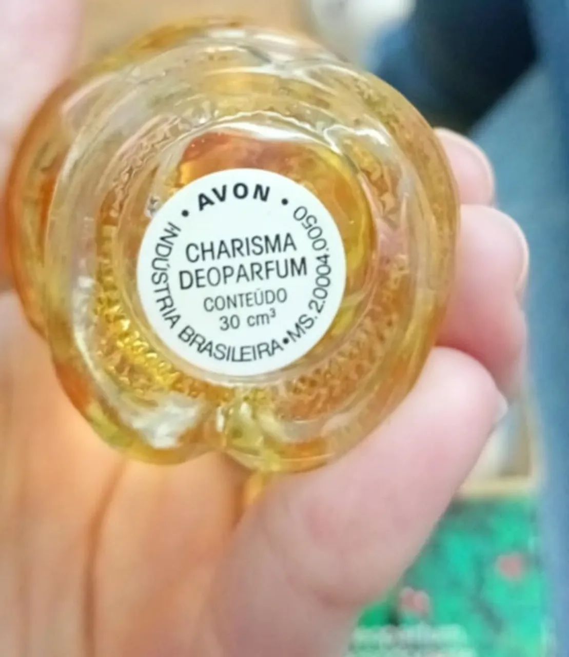Perfume antigo Avon Charisma Papai Noel  - Foto 2