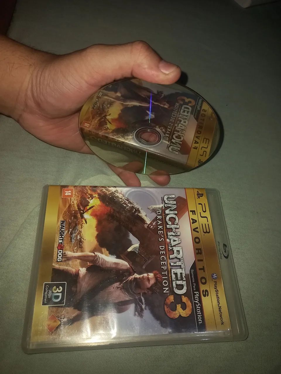 5 Jogos PS3 - Uncharted 3, God of War, Resident Evil, Beyond, Lost Planet 3 - Foto 4