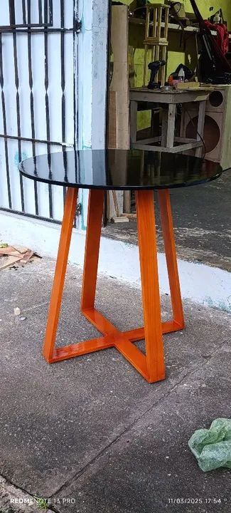 Mesa de centro em madeira - Foto 3