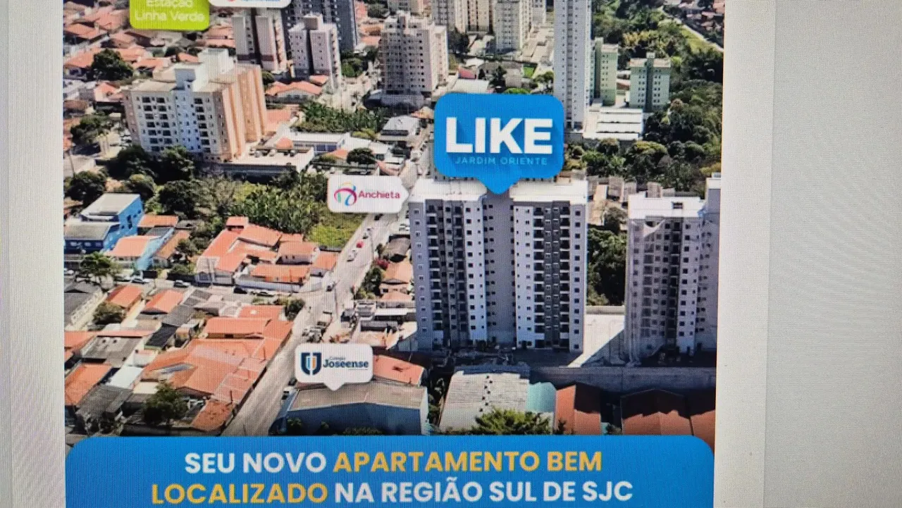 Apartamento a venda Like Jardim Oriente lazer completo perto shopping ORIENTE