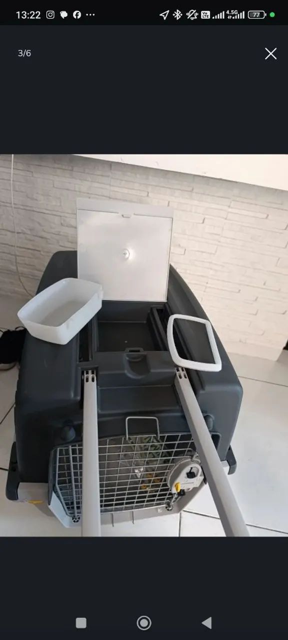 Vendo caixa de transporte para pets  - Foto 3