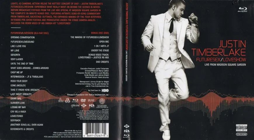 Dvd Justin Timberlake - Live From Madison Square Garden - Foto 6