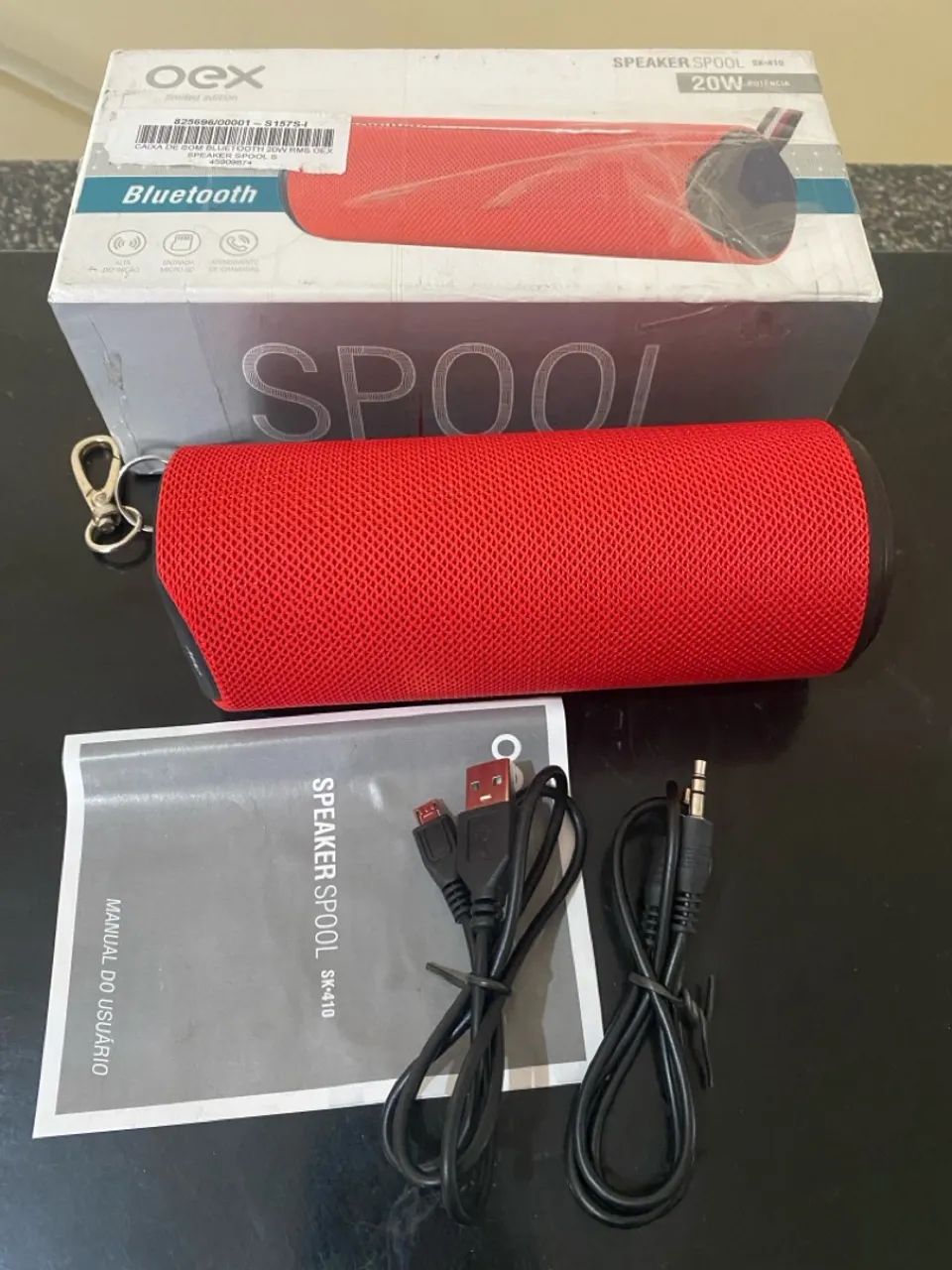 Caixa de Som Bluetooth 20W Oex Speaker Spool