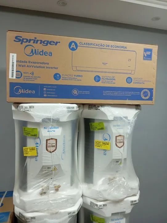 Midea 12 mil BTUs inverter Air conect wifi - Foto 2