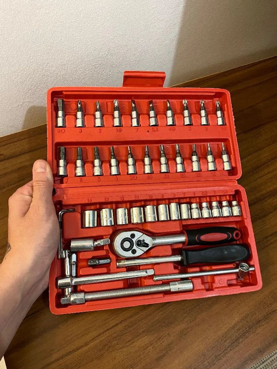 Kit de ferramentas 46 peças - Ferramentas de Construção - Kennedy