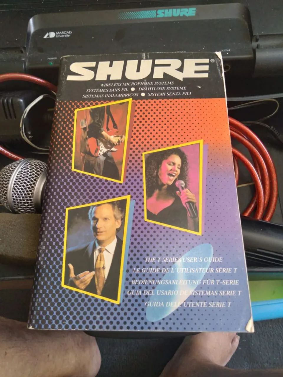 MICROFONE SHURE S/ FIO ( Profissional)  - Foto 3