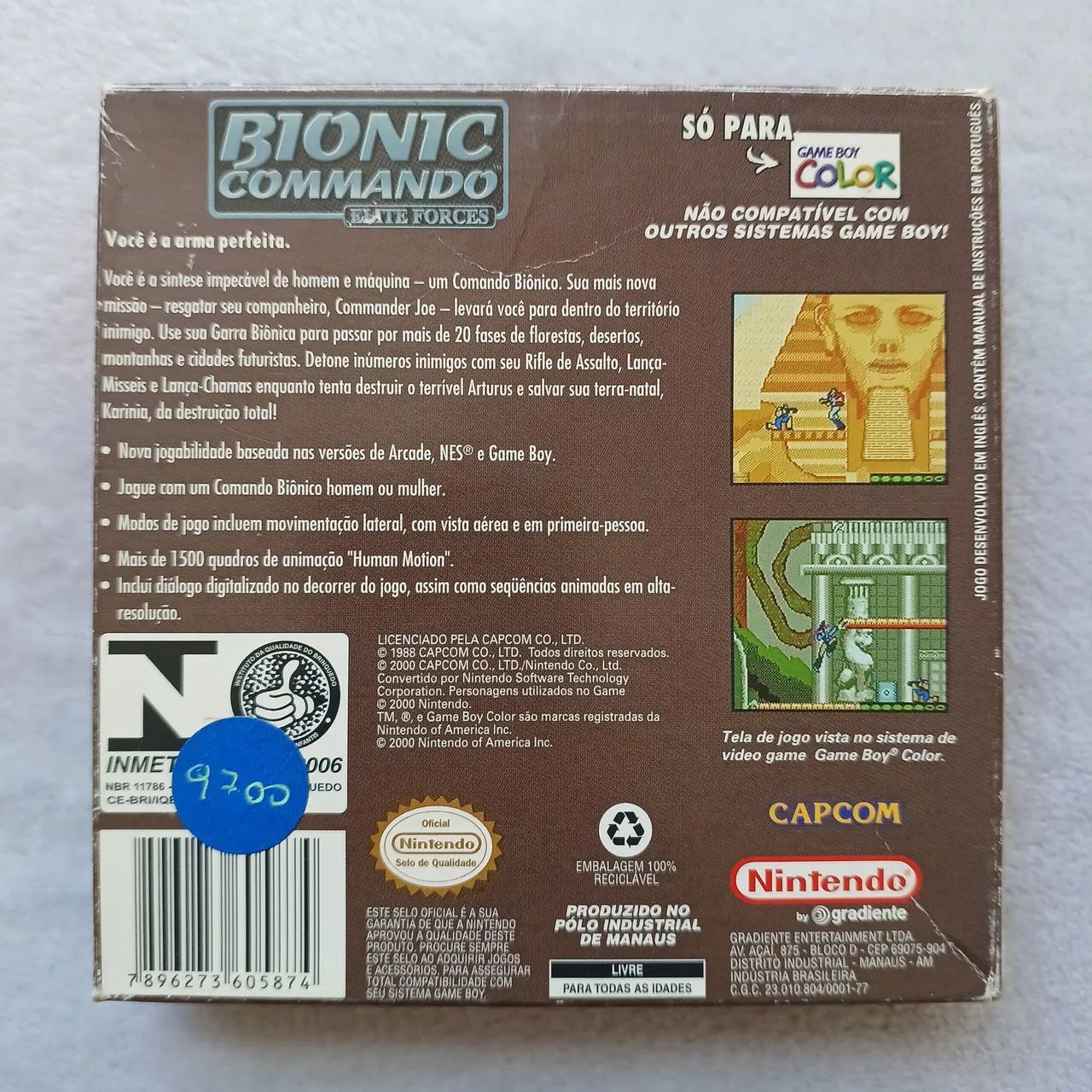 Bionic Commando Elite Forces - Game Boy Color - Foto 2