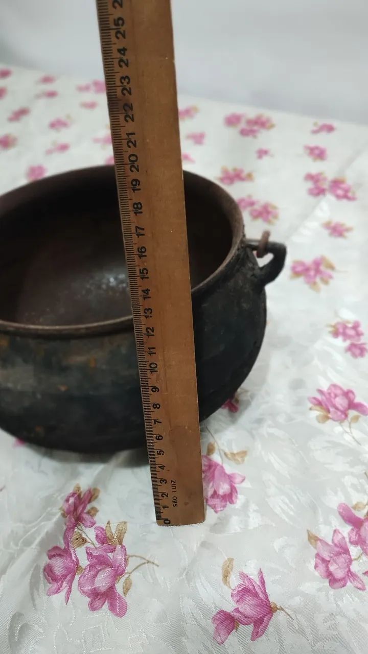 Panela de ferro antiga  - Foto 5