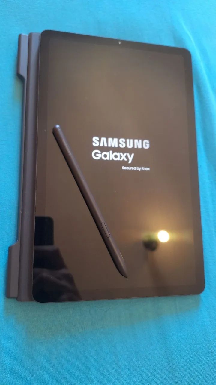 Tablet Samsung S6 Lite Pen com Capa Adidas - Foto 2