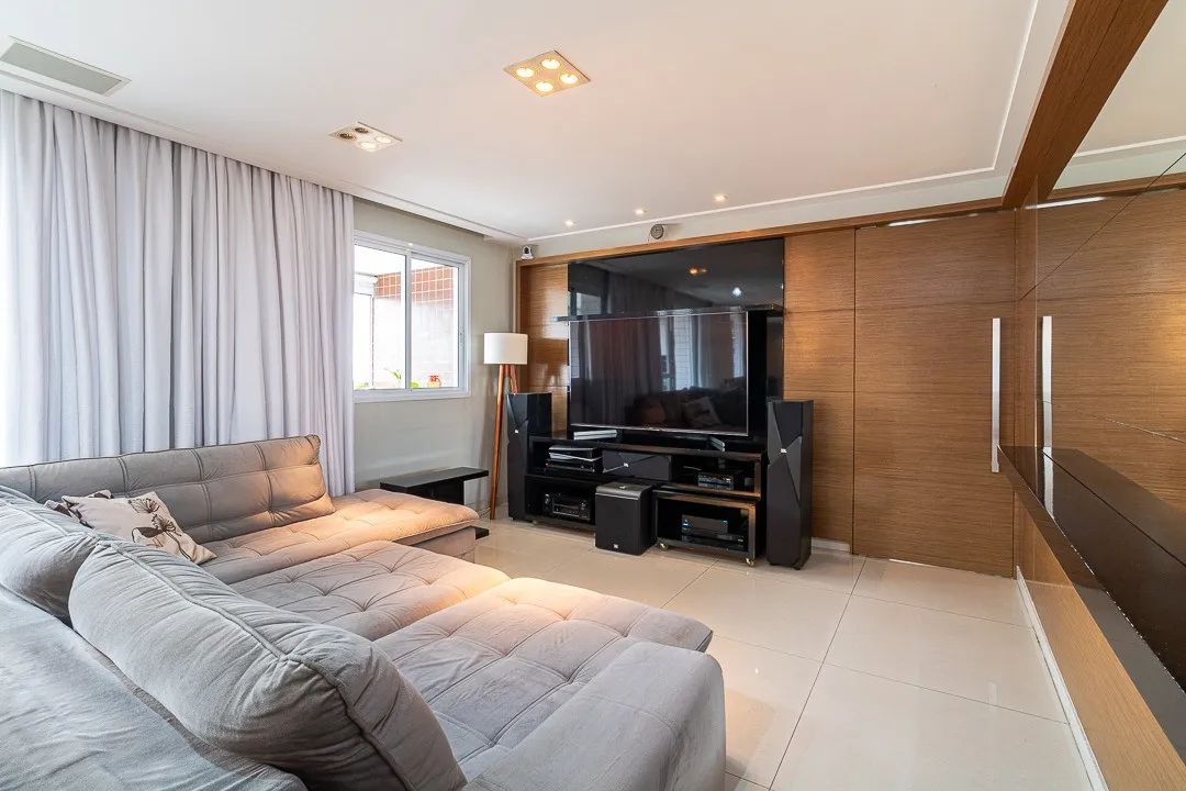 Apartamento tipo para venda com 3 quartos, sendo 3 suítes, 136m² - Foto 4