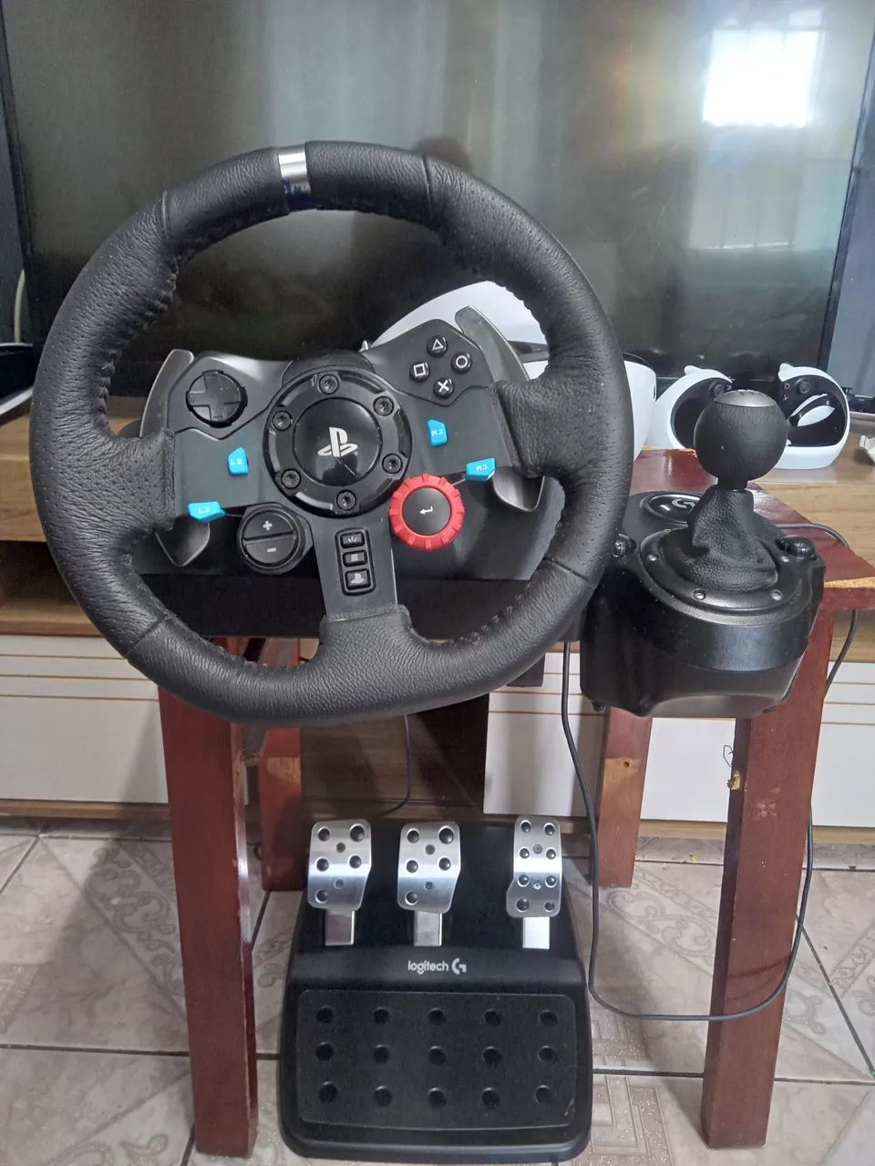 Ps5 , volante g29 , câmbio logitech e psvr2 - Foto 5